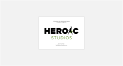 Desktop Screenshot of heroicstudios.com